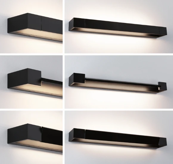 Paulmann LED-wandlamp Lucille IP44 17W zwart