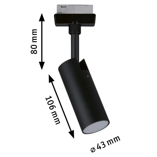 Paulmann LED-spot Tubo 4W 3000K dimbaar
