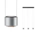 Paulmann LED-hanglamp Aldan 3 x9W aluminium dimbaar