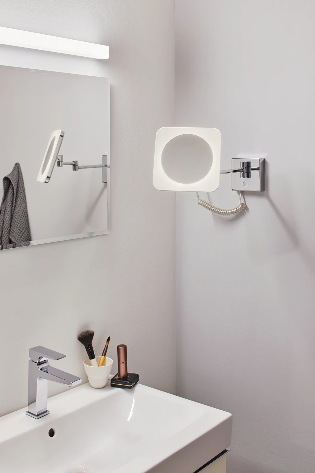Paulmann LED-cosmeticaspiegel Jora IP44 230V chroom