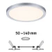Paulmann LED-inbouwpaneel Areo VariFit IP44 13W dimbaar