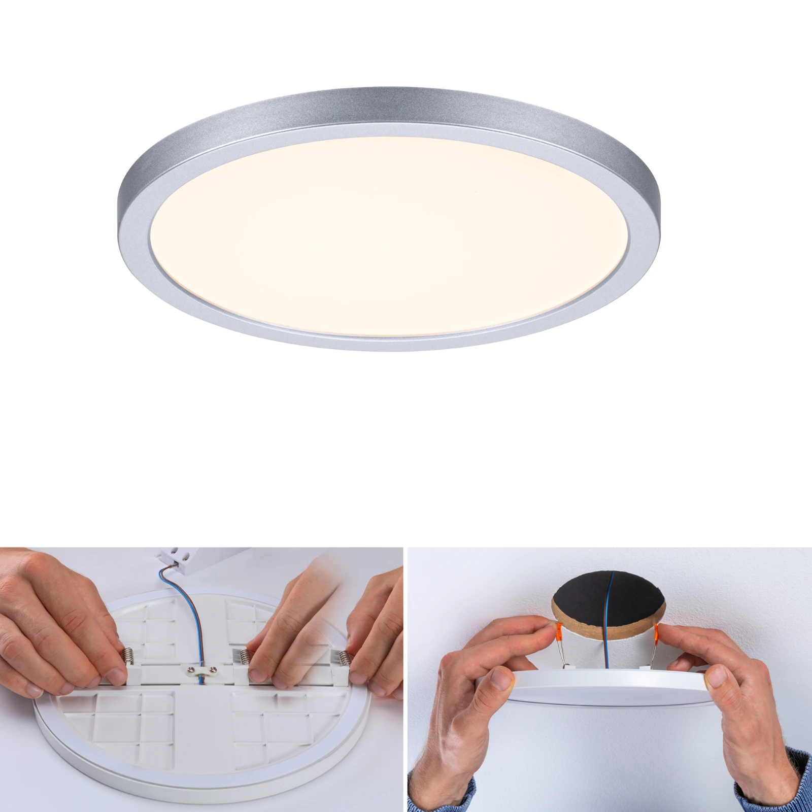 Paulmann LED-inbouwpaneel Areo VariFit IP44 13W dimbaar