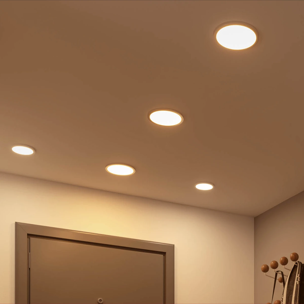 Paulmann LED-inbouwpaneel Areo VariFit IP44 13W dimbaar