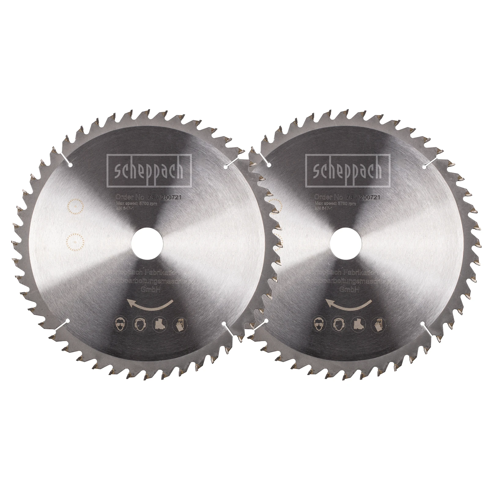 Scheppach Ensemble lames de scie Profi Set 216mm