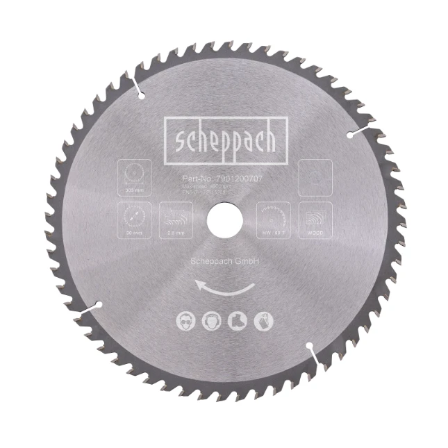 Scheppach Cirkelzaagblad HW O305x30,0 mm 60 Tanden
