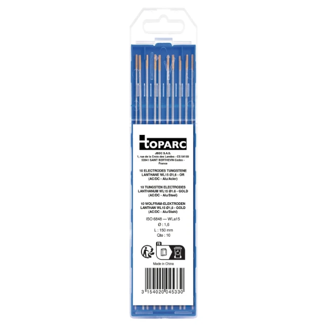 GYS WL20 Lanthaan Wolfraam elektroden O1,6 mm (10 stuks)