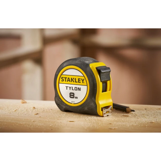 Stanley Rolbandmaat Tylon 8m - 25 mm