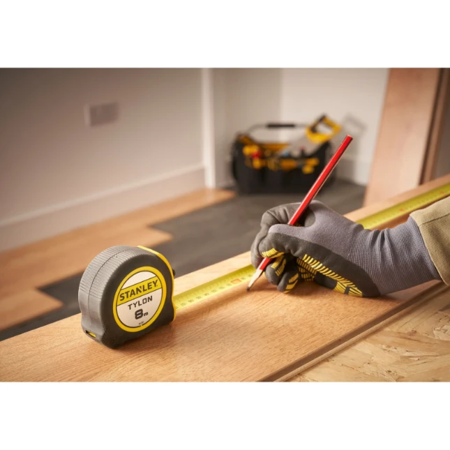 Stanley Rolbandmaat Tylon 8m - 25 mm