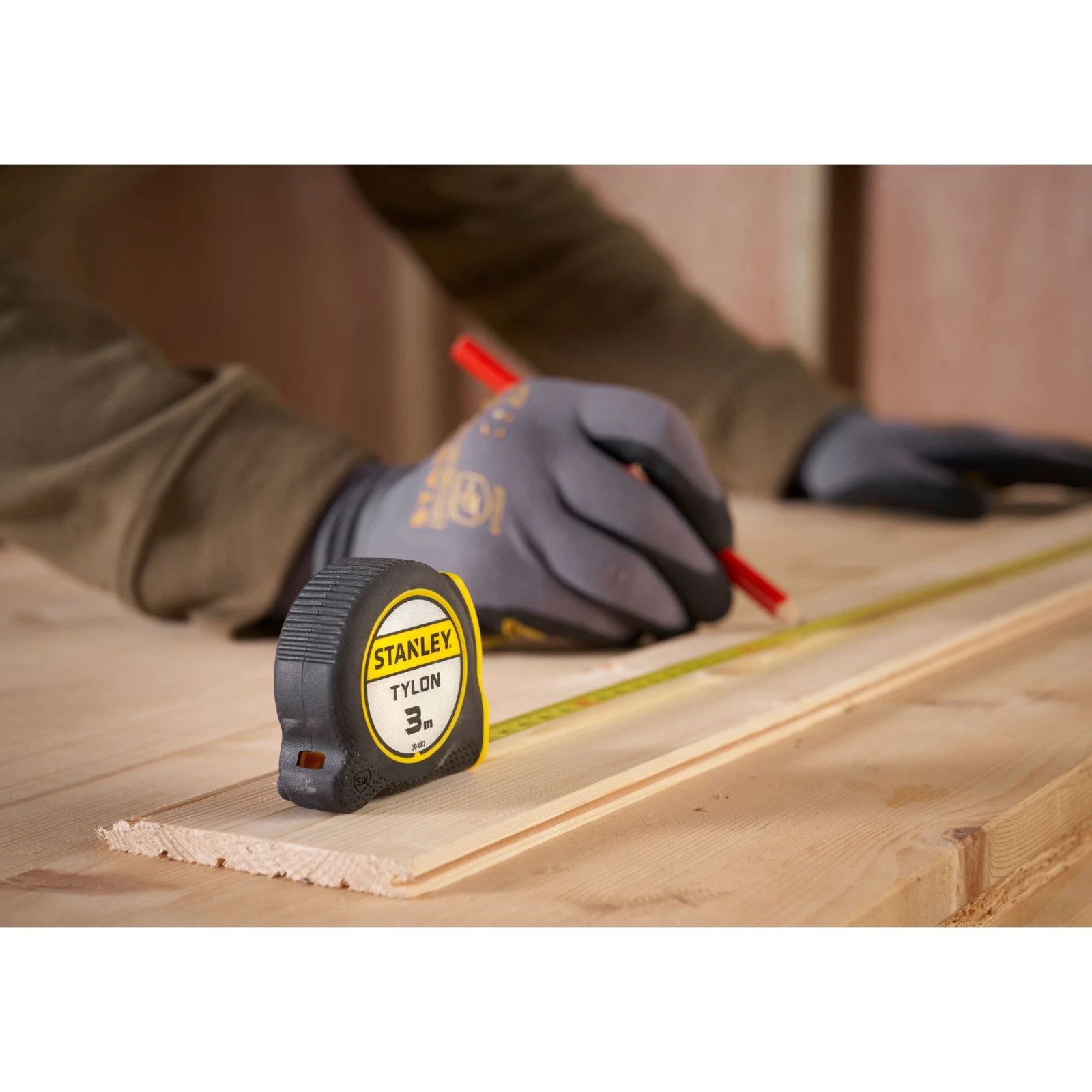 Stanley Rolbandmaat Tylon 3m - 12,7mm