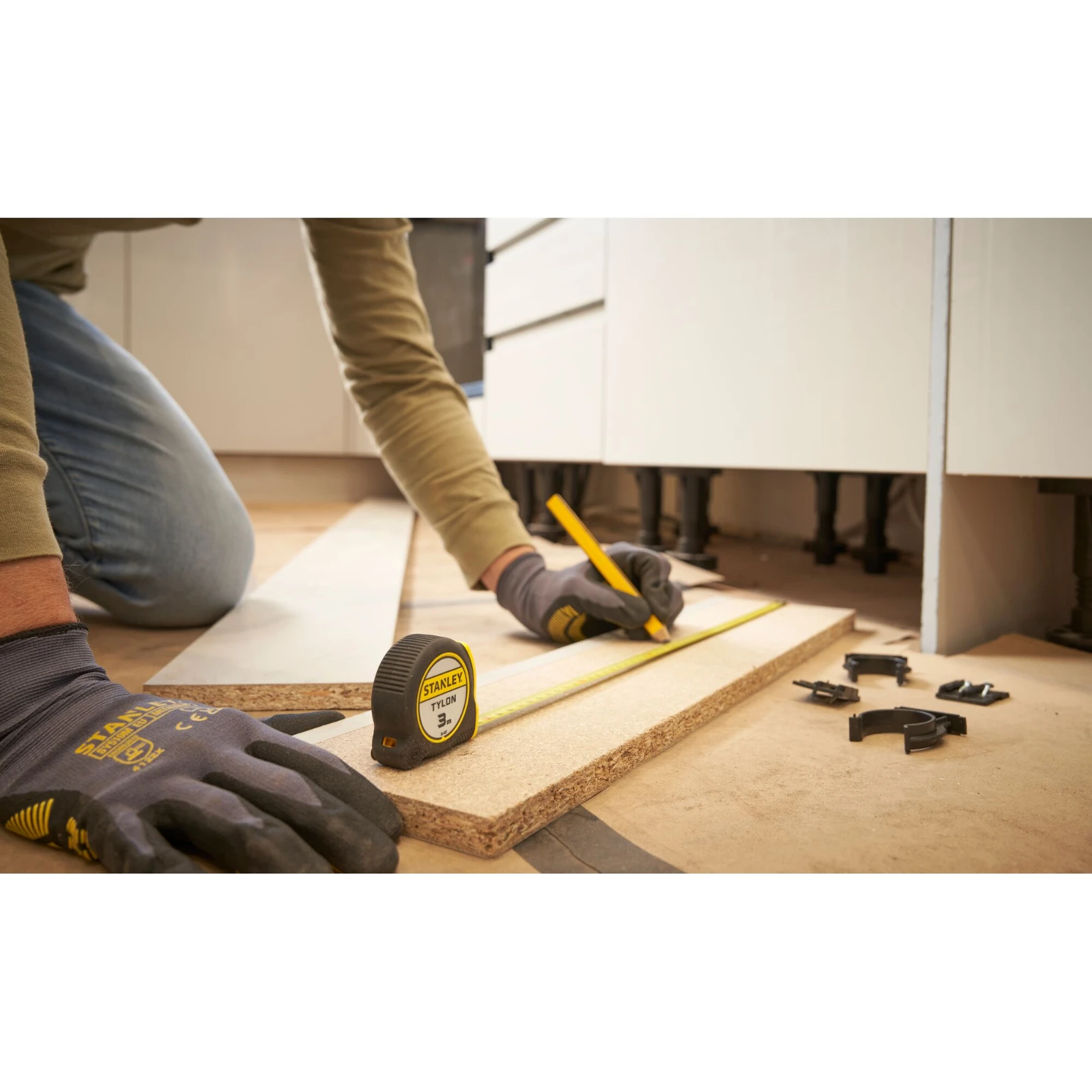 Stanley Rolbandmaat Tylon 3m - 12,7mm