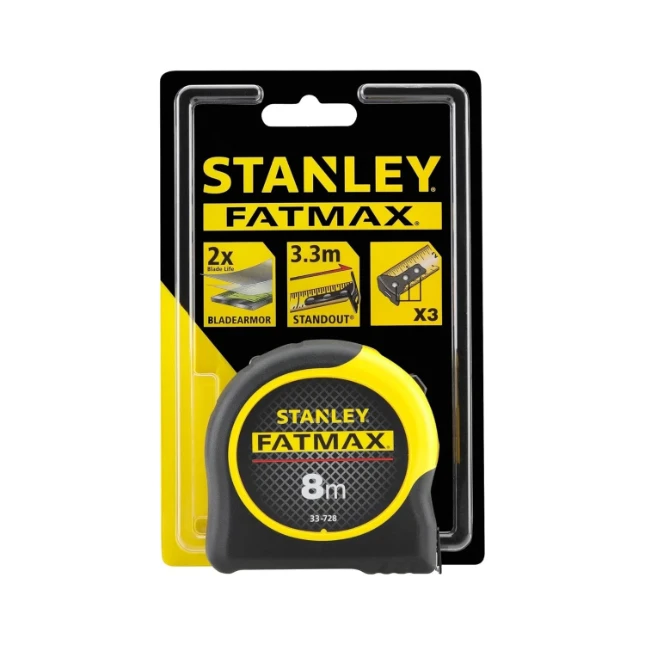 Stanley FatMax Rolbandmaat Blade Armor 8m - 32 mm