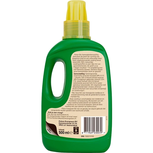 Pokon Bio Kamerplanten Voeding 500ml