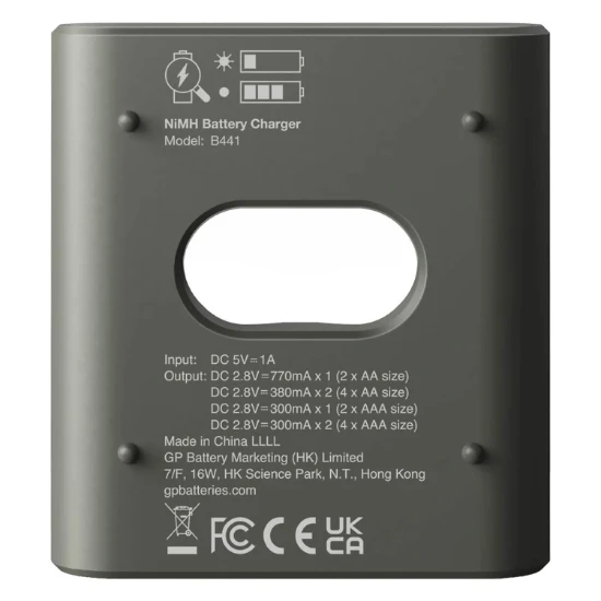 GP Oplaadbare AA batterij 2100mAh ReCyko + Gratis Oplader B441