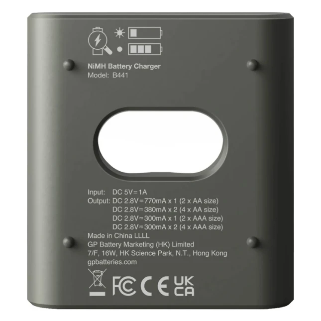GP Oplaadbare AA batterij 2100mAh ReCyko + Gratis Oplader B441