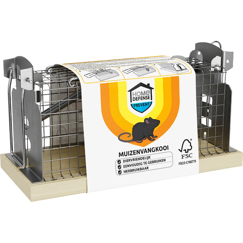 Home Defense Muizenvangkooi - hout