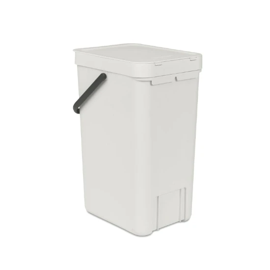 Brabantia Afvalemmer Sort & Go 16L - lichtgrijs