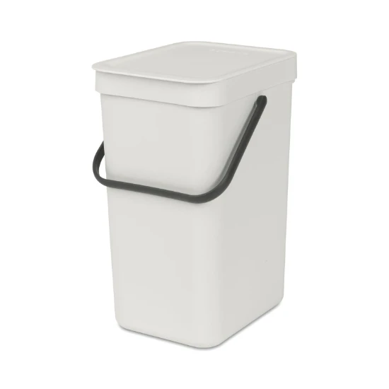 Brabantia Afvalemmer Sort & Go 12L - lichtgrijs