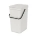 Brabantia Afvalemmer Sort & Go 12L - lichtgrijs