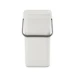 Brabantia Afvalemmer Sort & Go 12L - lichtgrijs