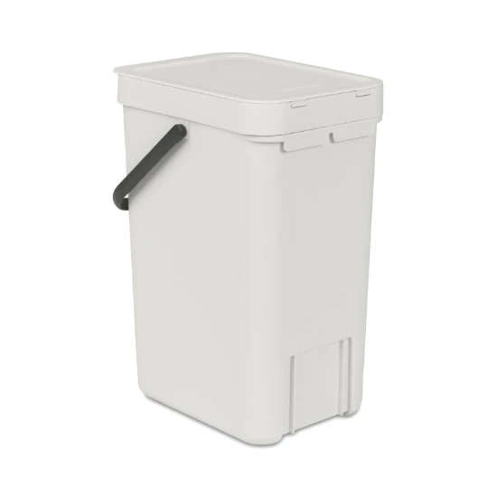 Brabantia Afvalemmer Sort & Go 12L - lichtgrijs