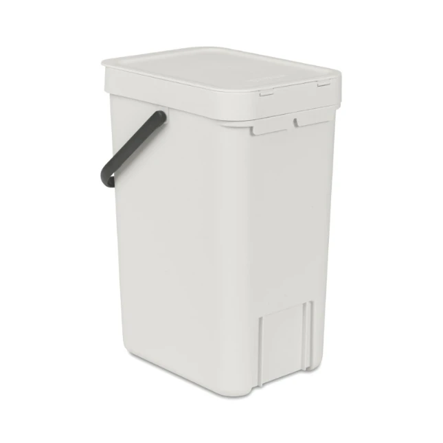 Brabantia Afvalemmer Sort & Go 12L - lichtgrijs