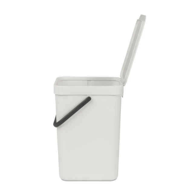 Brabantia Afvalemmer Sort & Go 12L - lichtgrijs
