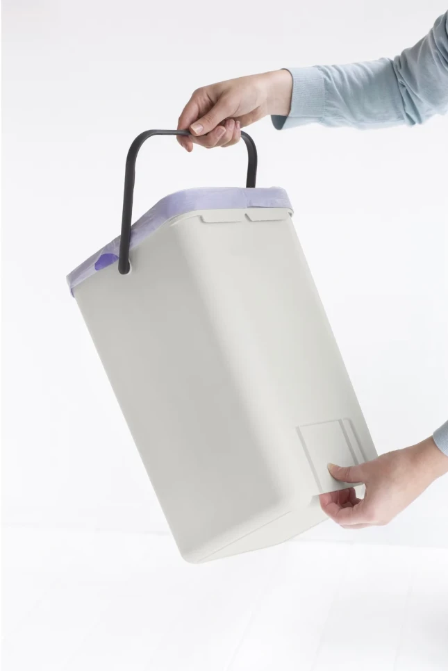 Brabantia Afvalemmer Sort & Go 12L - lichtgrijs