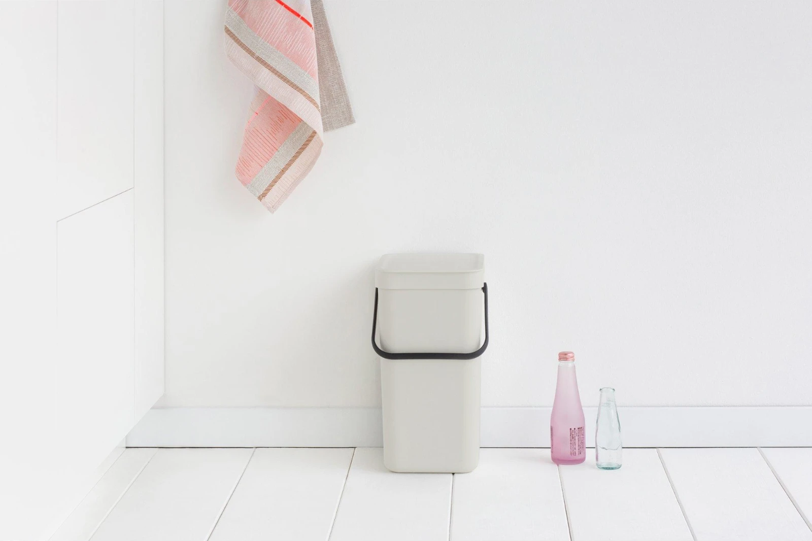 Brabantia Afvalemmer Sort & Go 12L - lichtgrijs