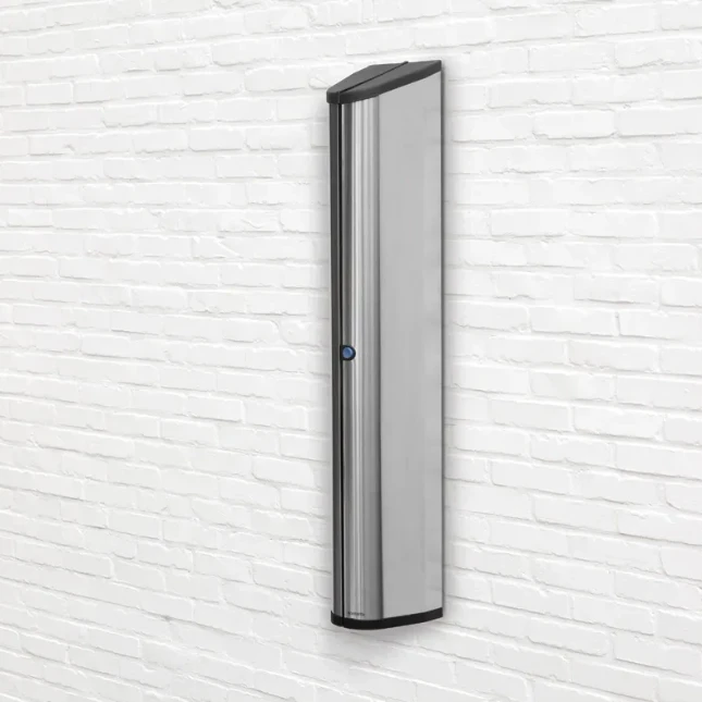 Brabantia Wanddroger WallFix met opbergbox - zilver