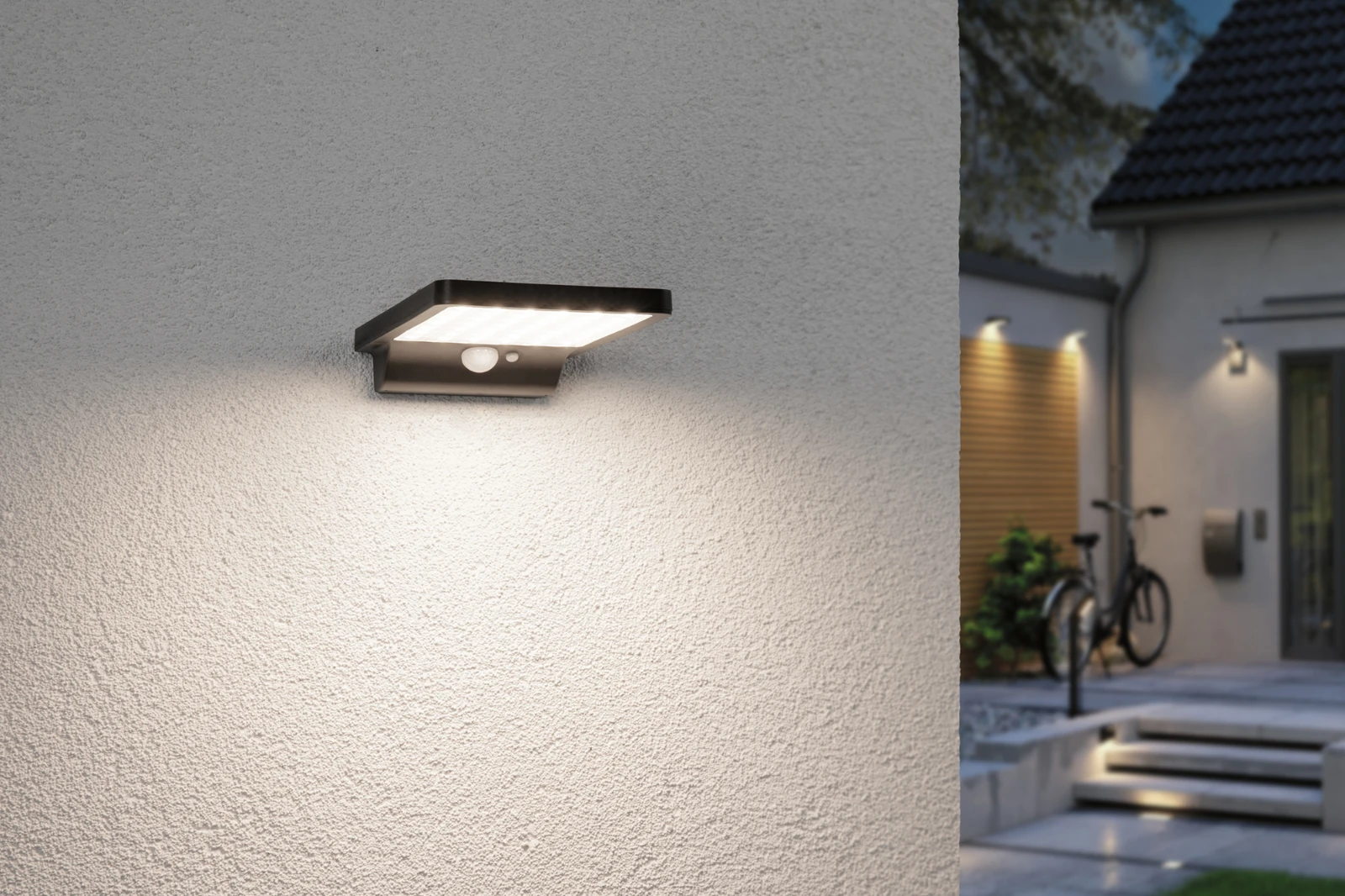 Paulmann Solar Buitenwandlamp Solveig - zwart