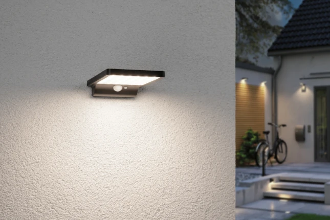 Paulmann Solar Buitenwandlamp Solveig - zwart