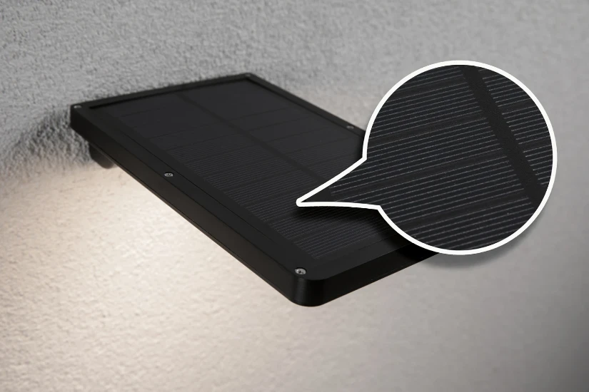 Paulmann Solar Buitenwandlamp Solveig - zwart