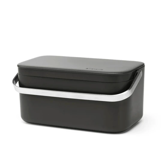 Brabantia Afvalbakje SinkSide 1,8L - donkergrijs