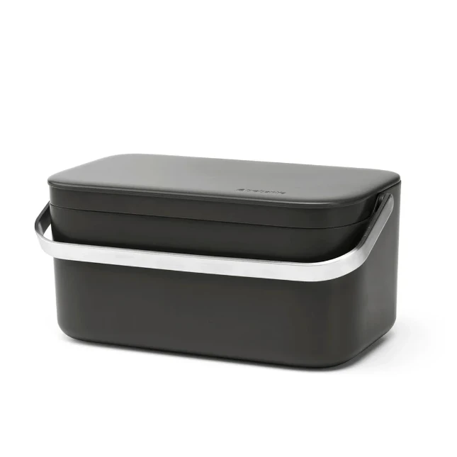 Brabantia Afvalbakje SinkSide 1,8L - donkergrijs