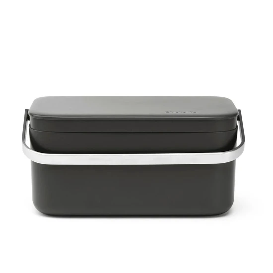 Brabantia Afvalbakje SinkSide 1,8L - donkergrijs