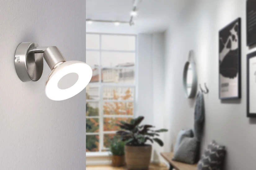 Paulmann Wandspot Carolina GU10 10W - nikkel