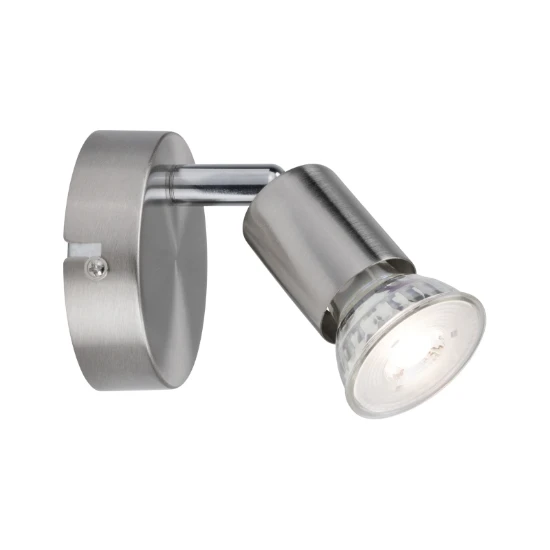 Paulmann Wandspot Carolina GU10 10W - nikkel
