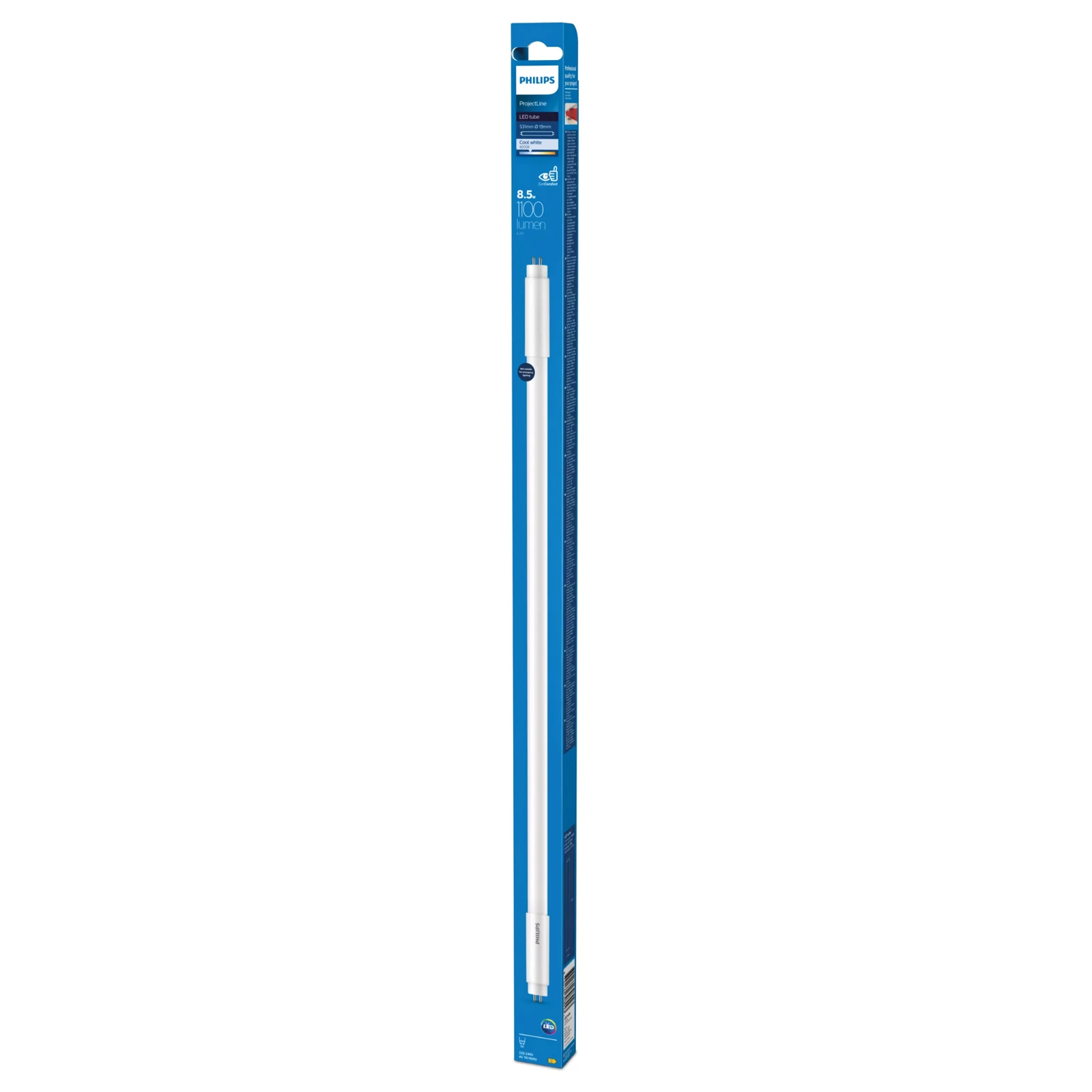 Philips ProjectLine LED TL buis T5 500mm G5 8.5W 4000K