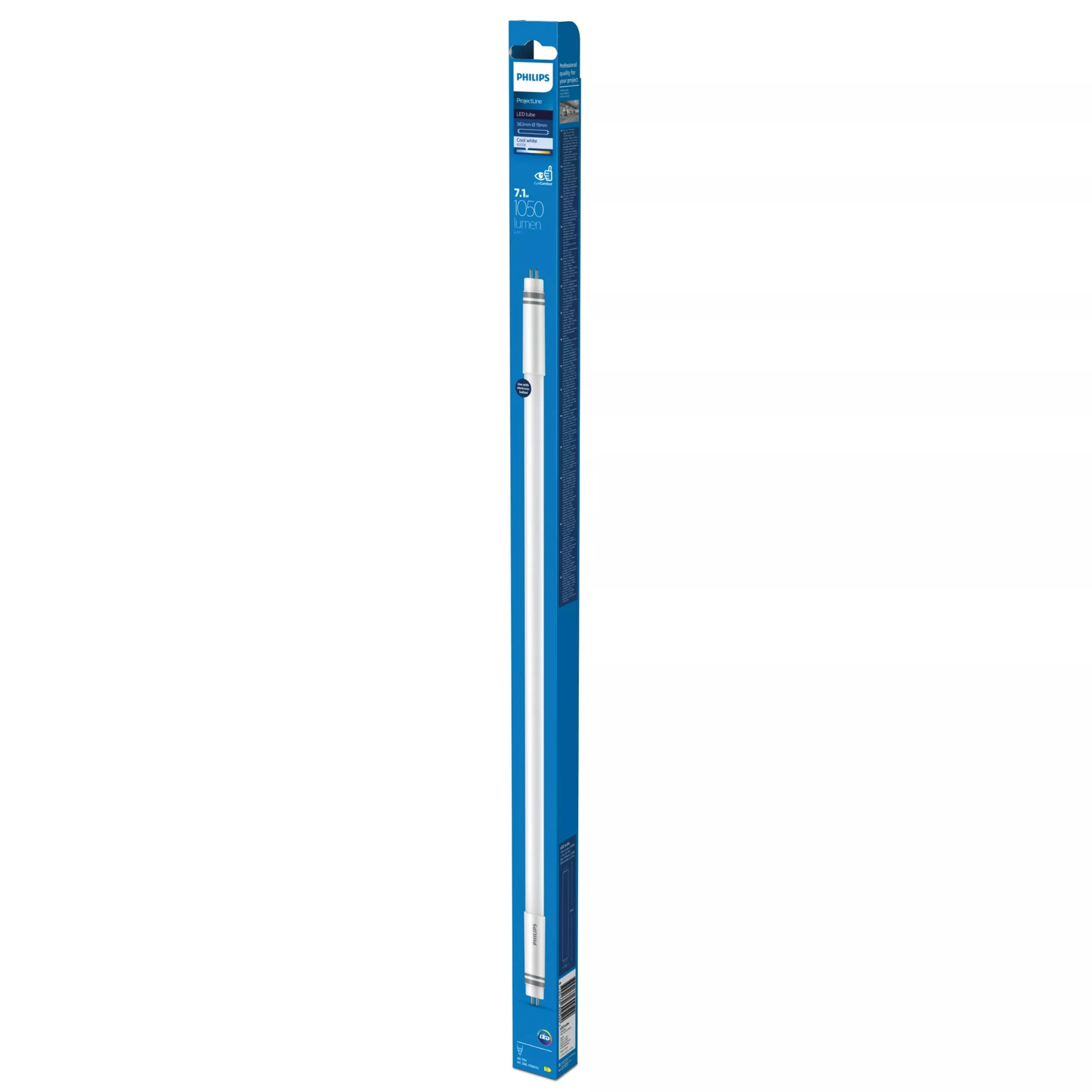 Philips ProjectLine LED TL buis T5 600mm G5 7.1W 4000K