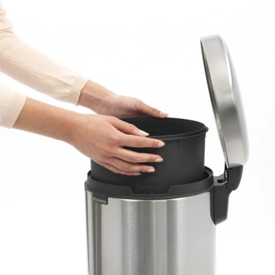 Brabantia Pedaalemmer Newicon 12L - matt steel