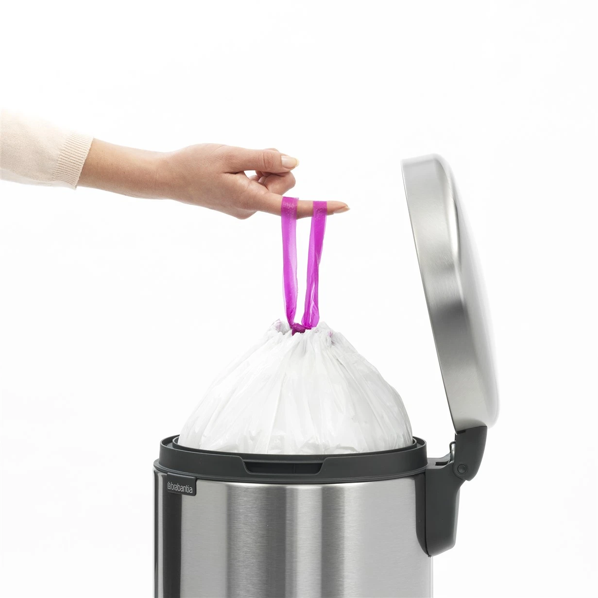 Brabantia Pedaalemmer Newicon 12L - matt steel