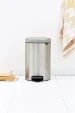 Brabantia Pedaalemmer Newicon 12L - matt steel