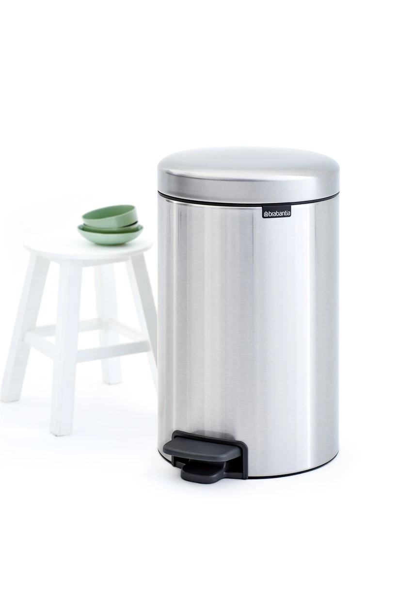 Brabantia Pedaalemmer Newicon 12L - matt steel