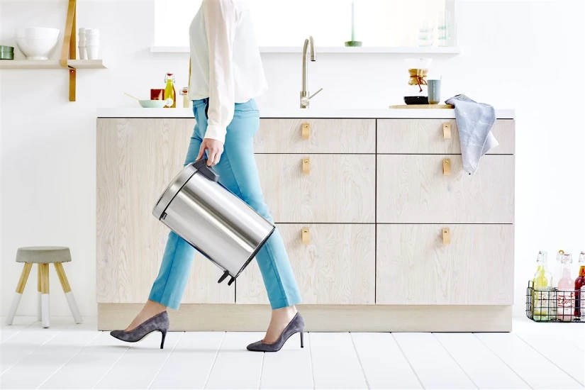 Brabantia Pedaalemmer Newicon 12L - matt steel
