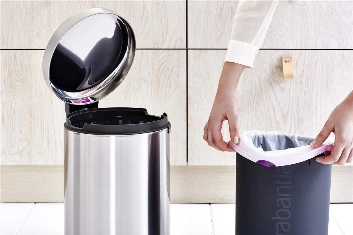 Brabantia Pedaalemmer Newicon 12L - matt steel