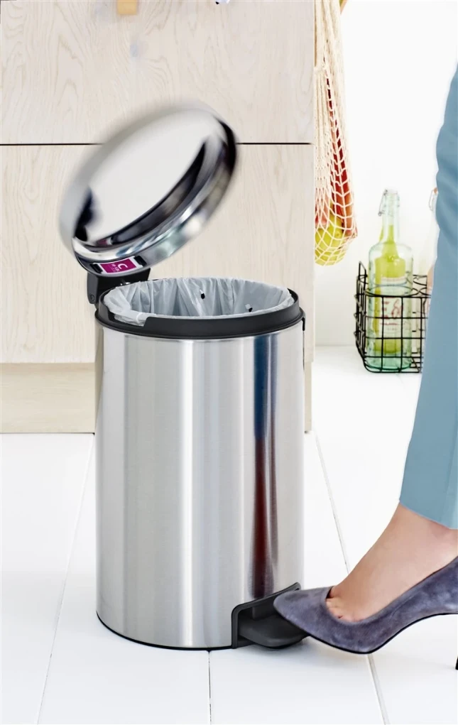 Brabantia Pedaalemmer Newicon 12L - matt steel