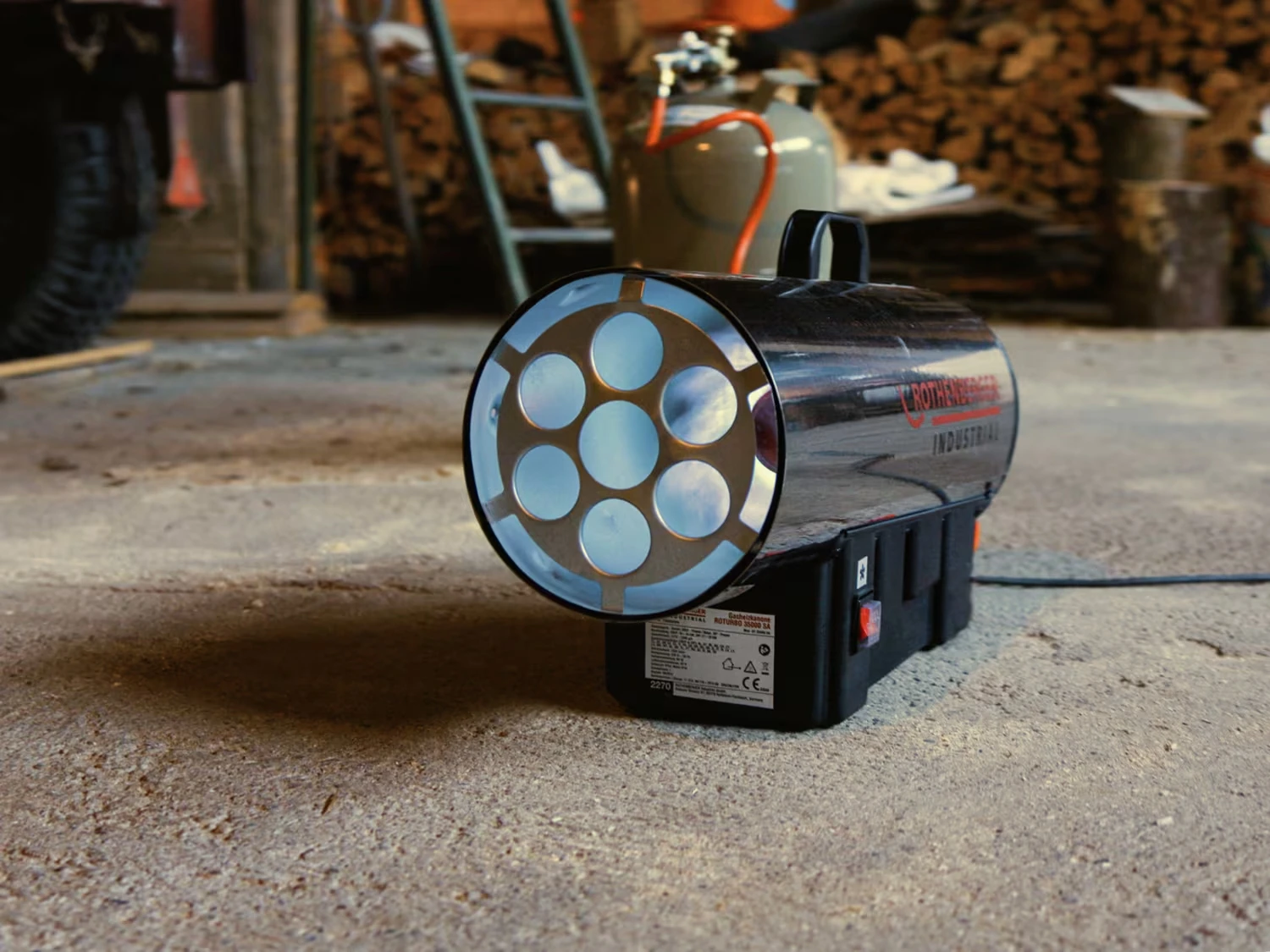 Chauffage soufflant a gaz ROTURBO 35000