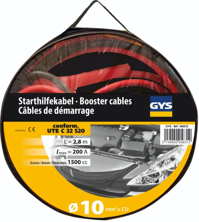 GYS Startkabels 200A (geïsoleerd)