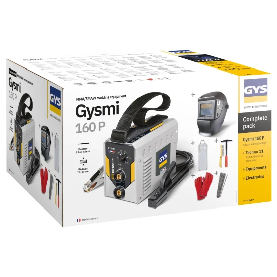 GYS Lasinverter GYSMI 160P - alles-in-1 bundel