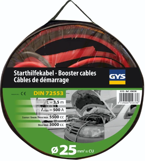 GYS Startkabels 500A (geïsoleerd)